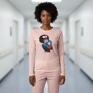 "Nurse" Bella + Canvas Long Sleeve Shirt